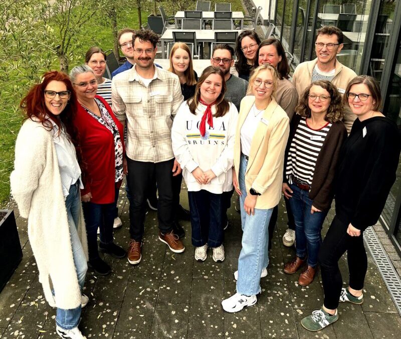 Im Austausch für das Projekt Rundblick: BFW Düren zu Gast in der Salus-Klinik Hürth