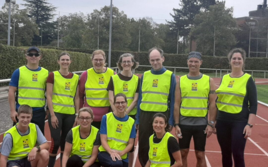 Jede Runde zählt! So stark präsentierte sich das BFW Düren beim 3. Inklusionslauf in Düren